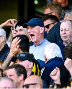 11 June 2023; Former Kilkenny manager Brian Cody celebrates after the Leinster GAA Hurling GAA Championship Final match between Kilkenny and Galway at Croke Park in Dublin. Photo by Piaras Ó Mídheach/Sportsfile