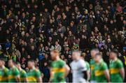 10 December 2023; Supporters during the AIB Ulster GAA Football Senior Club Championship Final match between Glen of Derry, and Scotstown of Monaghan, at BOX-IT Athletic Grounds in Armagh. Photo by Ramsey Cardy/Sportsfile