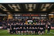 10 December 2023; The Glen team before the AIB Ulster GAA Football Senior Club Championship Final match between Glen of Derry, and Scotstown of Monaghan, at BOX-IT Athletic Grounds in Armagh. Photo by Ramsey Cardy/Sportsfile