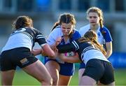15 December 2023; Eibhe Lubliner of St Andrew's College during the Bank of Ireland Leinster Rugby Senior Girls League match between St Andrew's College and Newbridge College at Energia Park in Dublin. Photo by Tyler Miller/Sportsfile