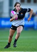 15 December 2023; Holly Bale of Newbridge College during the Bank of Ireland Leinster Rugby Senior Girls League match between Newbridge College and The High School at Energia Park in Dublin. Photo by Tyler Miller/Sportsfile