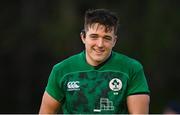 15 December 2023; Max Flynn of Ireland after the U20 international friendly match between Ireland and Italy at UCD Bowl in Dublin. Photo by Seb Daly/Sportsfile