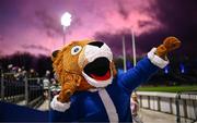 16 December 2023; Leinster mascot Leo the Lion before the Investec Champions Cup Pool 4 Round 2 match between Leinster and Sale Sharks at the RDS Arena in Dublin. Photo by Harry Murphy/Sportsfile