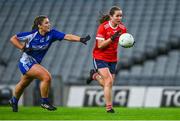 16 December 2023; Nicola Ward of Kilkerrin-Clonberne breaks away from Lynsey Noone of Kilkerrin-Clonberne during the Currentaccount.ie LGFA All-Ireland Senior Club Championship final match between Ballymacarby of Waterford and Kilkerrin-Clonberne of Galway at Croke Park in Dublin. Photo by Tyler Miller/Sportsfile