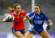16 December 2023; Niamh Divilly of Kilkerrin-Clonberne in action against Ruby Browne of Ballymacarbry during the Currentaccount.ie LGFA All-Ireland Senior Club Championship final match between Ballymacarby of Waterford and Kilkerrin-Clonberne of Galway at Croke Park in Dublin. Photo by Tyler Miller/Sportsfile