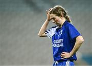 16 December 2023; Aileen Wall of Ballymacarbry after her side's defeat in the Currentaccount.ie LGFA All-Ireland Senior Club Championship final match between Ballymacarby of Waterford and Kilkerrin-Clonberne of Galway at Croke Park in Dublin. Photo by Piaras Ó Mídheach/Sportsfile