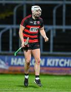 16 December 2023; Dessie Hutchinson of Ballygunner celebrates a point during the AIB GAA Hurling All-Ireland Senior Club Championship semi-final match between St Thomas' of Galway and Ballygunner of Waterford at Laois Hire O'Moore Park in Portlaoise, Laois. Photo by Ben McShane/Sportsfile