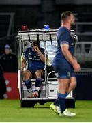 16 December 2023; Charlie Ngatai of Leinster leaves the field on a medical cart after picking up an injury during the Investec Champions Cup Pool 4 Round 2 match between Leinster and Sale Sharks at the RDS Arena in Dublin. Photo by Sam Barnes/Sportsfile