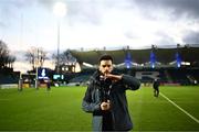 16 December 2023; Leinster videographer Bernardo Santos before the Investec Champions Cup Pool 4 Round 2 match between Leinster and Sale Sharks at the RDS Arena in Dublin. Photo by Harry Murphy/Sportsfile