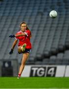 16 December 2023; Olivia Divilly of Kilkerrin-Clonberne during the Currentaccount.ie LGFA All-Ireland Senior Club Championship final match between Ballymacarby of Waterford and Kilkerrin-Clonberne of Galway at Croke Park in Dublin. Photo by Tyler Miller/Sportsfile