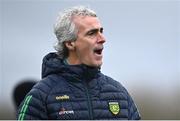 17 December 2023; Donegal manager Jim McGuinness before the intercounty challenge match, in aid of North West Hospice, between Donegal and Roscommon at Fr Tierney Park in Ballyshannon, Donegal. Photo by Ramsey Cardy/Sportsfile