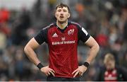 17 December 2023; Tom Ahern of Munster after his side's defeat in the Investec Champions Cup Pool 3 Round 2 match between Exeter Chiefs and Munster at Sandy Park in Exeter, England. Photo by Brendan Moran/Sportsfile