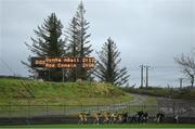17 December 2023; A general view of the final scoreboard after the intercounty challenge match, in aid of North West Hospice, between Donegal and Roscommon at Fr Tierney Park in Ballyshannon, Donegal. Photo by Ramsey Cardy/Sportsfile