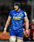 17 December 2023; Jack Dunne of Exeter Chiefs during the Investec Champions Cup Pool 3 Round 2 match between Exeter Chiefs and Munster at Sandy Park in Exeter, England. Photo by Brendan Moran/Sportsfile