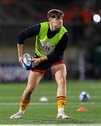 16 December 2023; Jude Postlethwaite of Ulster before the Investec Champions Cup Pool 2 Round 2 match between Ulster and Racing 92 at Kingspan Stadium in Belfast. Photo by Ramsey Cardy/Sportsfile
