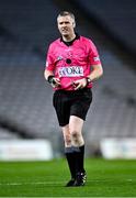 17 December 2023; Referee Ray Kelly during the AIB Camogie All-Ireland Senior Club Championship final match between Dicksboro of Kilkenny and Sarsfields of Galway at Croke Park in Dublin. Photo by Piaras Ó Mídheach/Sportsfile