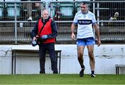 22 October 2023; Physio Peter Graham during the Kildare County Intermediate Club Football Championship final between Castledermot and Allenwood at Netwatch Cullen Park in Carlow. Photo by Piaras Ó Mídheach/Sportsfile