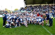 22 October 2023; Allenwood celebrate after their side's victory in the Kildare County Intermediate Club Football Championship final between Castledermot and Allenwood at Netwatch Cullen Park in Carlow. Photo by Piaras Ó Mídheach/Sportsfile