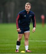 20 December 2023; Craig Casey during a Munster rugby squad training session at the University of Limerick in Limerick. Photo by David Fitzgerald/Sportsfile