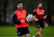 20 December 2023; Paddy Patterson during a Munster rugby squad training session at the University of Limerick in Limerick. Photo by David Fitzgerald/Sportsfile