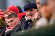 22 December 2023; Former Munster player Keith Wood, in attendance to watch his sons, Tom Wood and Gordon Wood, playing for Munster in the Development Interprovincial match between Ulster and Munster at Newforge Sports Complex in Belfast. Photo by Ramsey Cardy/Sportsfile
