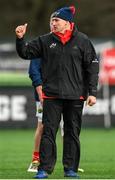 22 December 2023; Munster head coach Tommy O'Donnell before the Development Interprovincial match between Ulster and Munster at Newforge Country Club in Belfast. Photo by Ramsey Cardy/Sportsfile