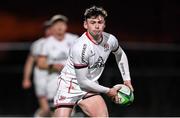 22 December 2023; Reece Malone of Ulster during the Development Interprovincial match between Ulster and Munster at Newforge Country Club in Belfast. Photo by Ramsey Cardy/Sportsfile