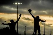 22 December 2023; A general view of a lineout during the Development Interprovincial match between Ulster and Munster at Newforge Sports Complex in Belfast. Photo by Ramsey Cardy/Sportsfile
