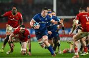 26 December 2023; Joe McCarthy of Leinster in action against Shane Daly of Munster during the United Rugby Championship match between Munster and Leinster at Thomond Park in Limerick. Photo by Brendan Moran/Sportsfile