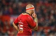 26 December 2023; Simon Zebo of Munster gestures to the crowd during the United Rugby Championship match between Munster and Leinster at Thomond Park in Limerick. Photo by Seb Daly/Sportsfile