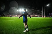 26 December 2023; Rob Russell of Leinster waits for the start of the second half of the United Rugby Championship match between Munster and Leinster at Thomond Park in Limerick. Photo by Brendan Moran/Sportsfile