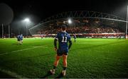 26 December 2023; Rob Russell of Leinster waits for the start of the second half of the United Rugby Championship match between Munster and Leinster at Thomond Park in Limerick. Photo by Brendan Moran/Sportsfile