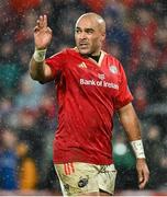 26 December 2023; Simon Zebo of Munster during the United Rugby Championship match between Munster and Leinster at Thomond Park in Limerick. Photo by Brendan Moran/Sportsfile