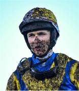 27 December 2023; Jockey Paddy O'Hanlon after the Paddy Power Steeplechase on day two of the Leopardstown Christmas Festival at Leopardstown Racecourse in Dublin. Photo by David Fitzgerald/Sportsfile