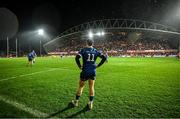 26 December 2023; Rob Russell of Leinster awaits the start of the second half during the United Rugby Championship match between Munster and Leinster at Thomond Park in Limerick. Photo by Brendan Moran/Sportsfile