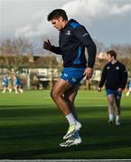 28 December 2023; Aitzol King during a Leinster rugby squad training session at UCD in Dublin. Photo by Eóin Noonan/Sportsfile