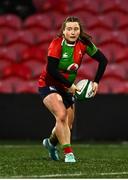 29 December 2023; Méabh Deely of Clovers during the Celtic Challenge match between Wolfhounds and Clovers at Musgrave Park in Cork. Photo by Eóin Noonan/Sportsfile