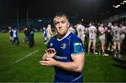 1 January 2024; Liam Turner of Leinster after his side's defeat in the United Rugby Championship match between Leinster and Ulster at RDS Arena in Dublin. Photo by Ramsey Cardy/Sportsfile