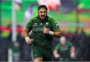 1 January 2024; Bundee Aki of Connacht during the United Rugby Championship match between Connacht and Munster at The Sportsground in Galway. Photo by Seb Daly/Sportsfile