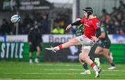 1 January 2024; Rory Scannell of Munster during the United Rugby Championship match between Connacht and Munster at The Sportsground in Galway. Photo by Seb Daly/Sportsfile