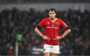 1 January 2024; Antoine Frisch of Munster during the United Rugby Championship match between Connacht and Munster at The Sportsground in Galway. Photo by Piaras Ó Mídheach/Sportsfile