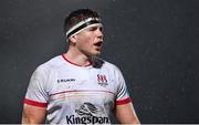 1 January 2024; Matty Rea of Ulster during the United Rugby Championship match between Leinster and Ulster at RDS Arena in Dublin. Photo by Ramsey Cardy/Sportsfile