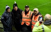 2 January 2024; Waterford manager Davy Fitzgerald and stewards, from left, Tim Daly, Joe Wallace and Mike Walsh have their photograph taken by Mick Flavin before the Co-Op Superstores Munster Hurling League Group B match between Kerry and Waterford at Austin Stack Park in Tralee, Kerry. Photo by Brendan Moran/Sportsfile