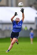 17 December 2023; Alana Fitzpatrick of Claremorris during the Currentaccount.ie LGFA All-Ireland Junior Club Championship final match between Claremorris of Mayo and O'Donovan Rossa of Cork at Parnell Park in Dublin. Photo by Ben McShane/Sportsfile