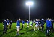 3 January 2024; Laois players after their side's defeat in the Dioralyte O'Byrne Cup Round 1 match between Laois and Offaly at Stradbally GAA Grounds in Stradbally, Laois. Photo by Harry Murphy/Sportsfile