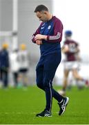 4 January 2024; Galway manager Declan Molloy before the Connacht Hurling League semi-final match between Galway and New York at University of Galway Connacht GAA AirDome in Bekan, Mayo. Photo by Tyler Miller/Sportsfile