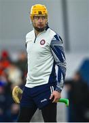 4 January 2024; New York goalkeeper James McCormack during the Connacht Hurling League semi-final match between Galway and New York at University of Galway Connacht GAA AirDome in Bekan, Mayo. Photo by Tyler Miller/Sportsfile