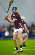 4 January 2024; Cathal O'Hanlon of Galway during the Connacht Hurling League semi-final match between Galway and New York at University of Galway Connacht GAA AirDome in Bekan, Mayo. Photo by Tyler Miller/Sportsfile