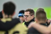 5 January 2024; Sligo manager Tony McEntee after his side's defeat in the Connacht FBD League quarter-final match between Sligo and Roscommon at University of Galway Connacht GAA AirDome in Bekan, Mayo. Photo by Piaras Ó Mídheach/Sportsfile