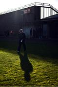 6 January 2024; Limerick manager Jimmy Lee walks out before the McGrath Cup Group A match between Limerick and Kerry at Mick Neville Park in Rathkeale, Limerick. Photo by Harry Murphy/Sportsfile